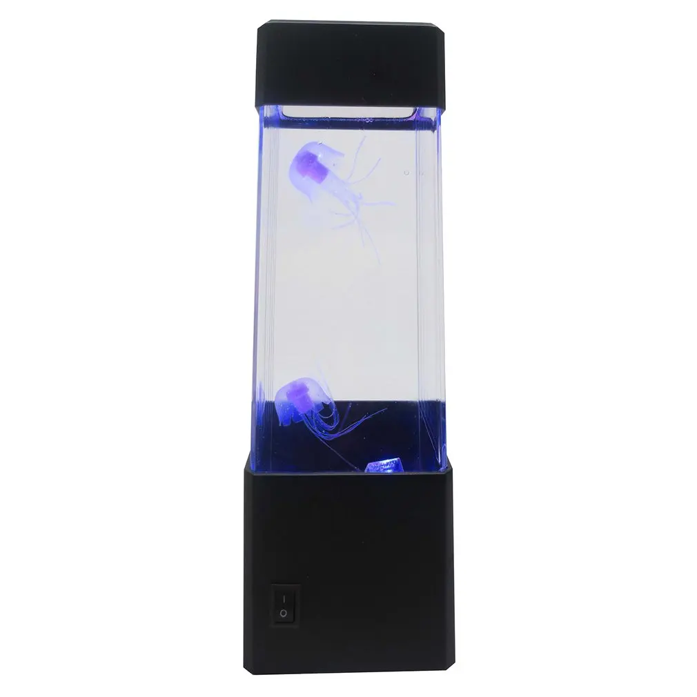 Medúzy Vody Loptu Akvárium Nádrž LED Svetlá na Čítanie Relaxovať Posteli Náladu Svetlo pre Domáce Dekorácie Čarovná Lampa Darček Kvapka loď 2020