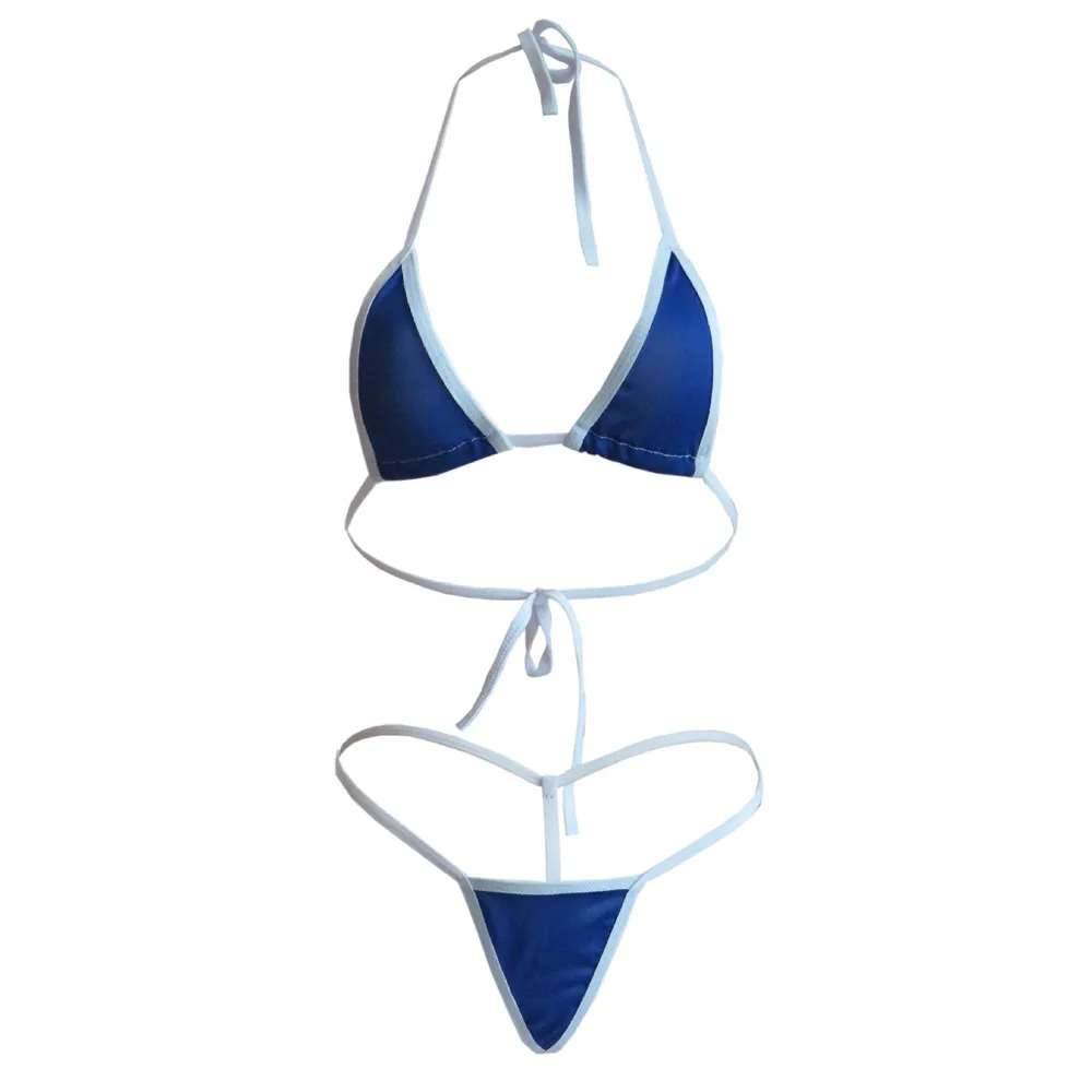 Micro bikini 2019 Sexy Šatka trojuholník Okraji Remeň dievča Pláž na Opaľovanie spa mayo plavky ženy plavky biquini celé plavky bikiny