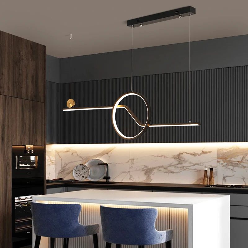 Moderná Jedáleň luster osvetlenie Nordic minimalistický dizajn, domáce dekorácie bar, kuchyňa, obývacia izba, reštaurácia Pedant Lampy