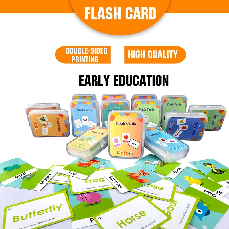 Montessori Vzdelávacích Hračiek, Hry pre Deti, Vzdelávacie Hračky pre Deti Kartičky Index Karty Slovo Karty anglické Knihy