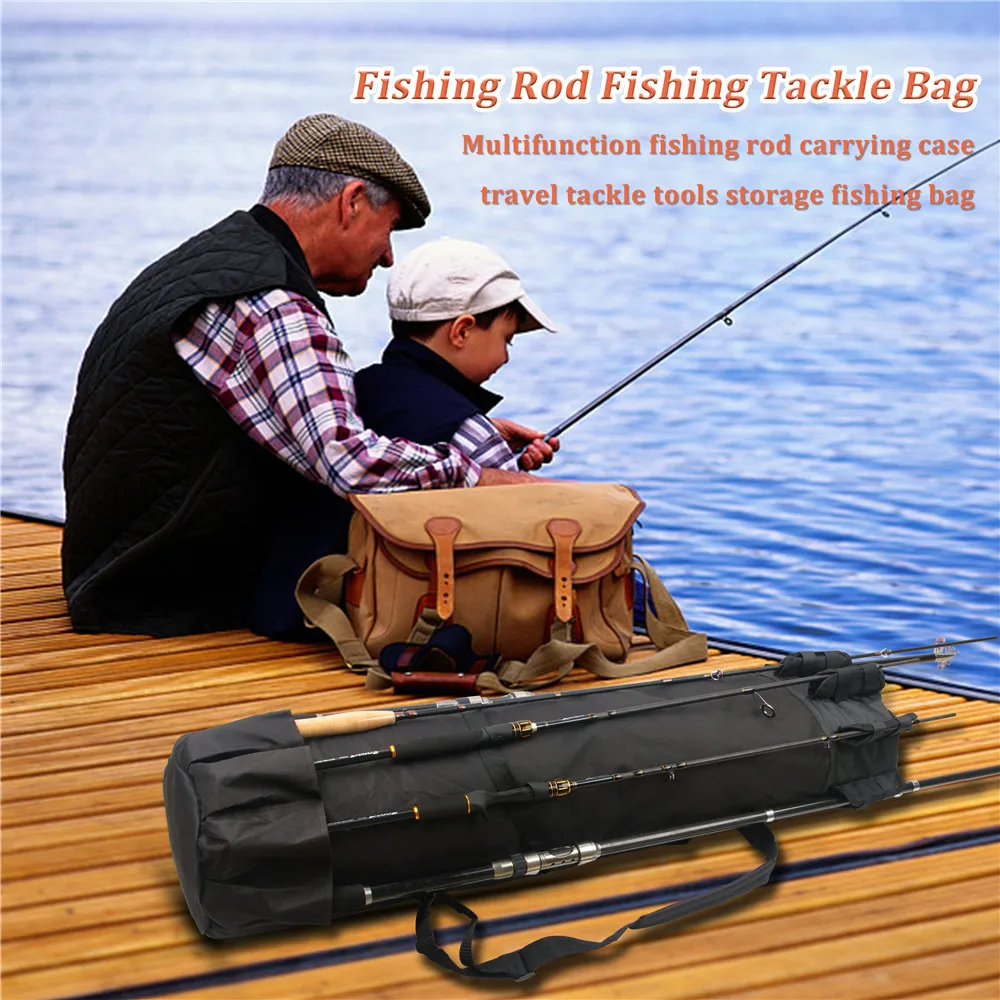 Multifunkčné Rybárske tašky Tyč taška Pesca Dopravcu Rybárske Pól Nástroje Prípade Nylon nepremokavé tašky pre Fishing Cievky Výstroj nástroje