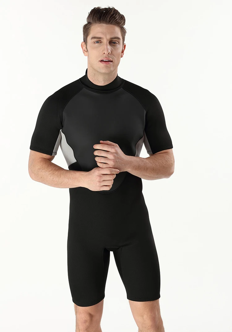Muži Wetsuits Dospelých Premium Potápačské Neoprénové Oblek 3 mm Shorty Jumpsuit 3 mm