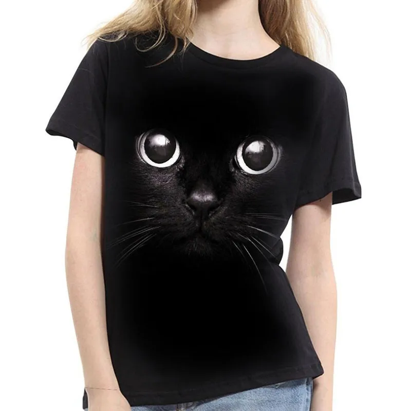 Móda 2020 Nové Cool T-shirt Muži Ženy 3d Tričko Tlač mačka Krátkym Rukávom Letné Milovníkov Topy Tees T tričko