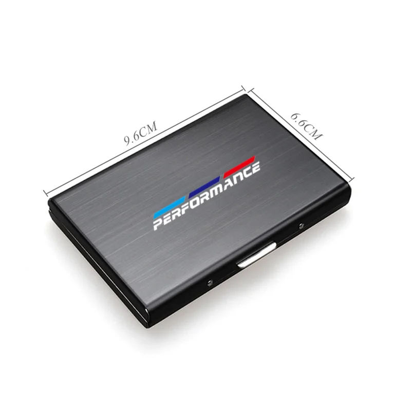Móda Hliníkovej Zliatiny RFID Antimagnetic Držiteľovi Karty Kreditnú Kartu Prípade BMW M Znak E46 E39 E90 E91 E60 E36 E92 E30 E34