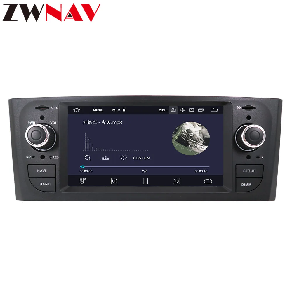 Na Rok 2007 2008 2009 2010 2011 2012 Fiat Grande Punto Linea Android Obrazovka Multimediálny Prehrávač Audio Stereo Rádio Rekordér Vedúci Jednotky