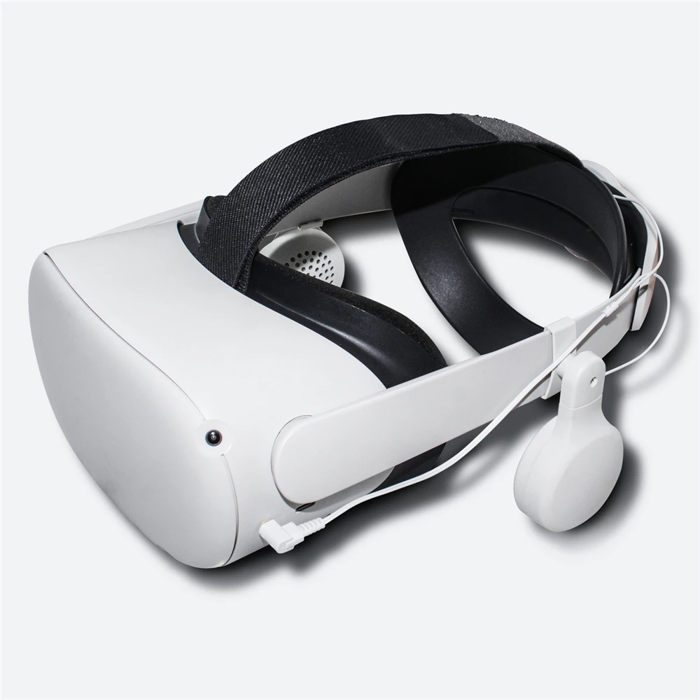 Nastaviteľné VR Slúchadlá Hluku Izolácia Headset pre Oculus Quest 2 VR Sklo Príslušenstvo
