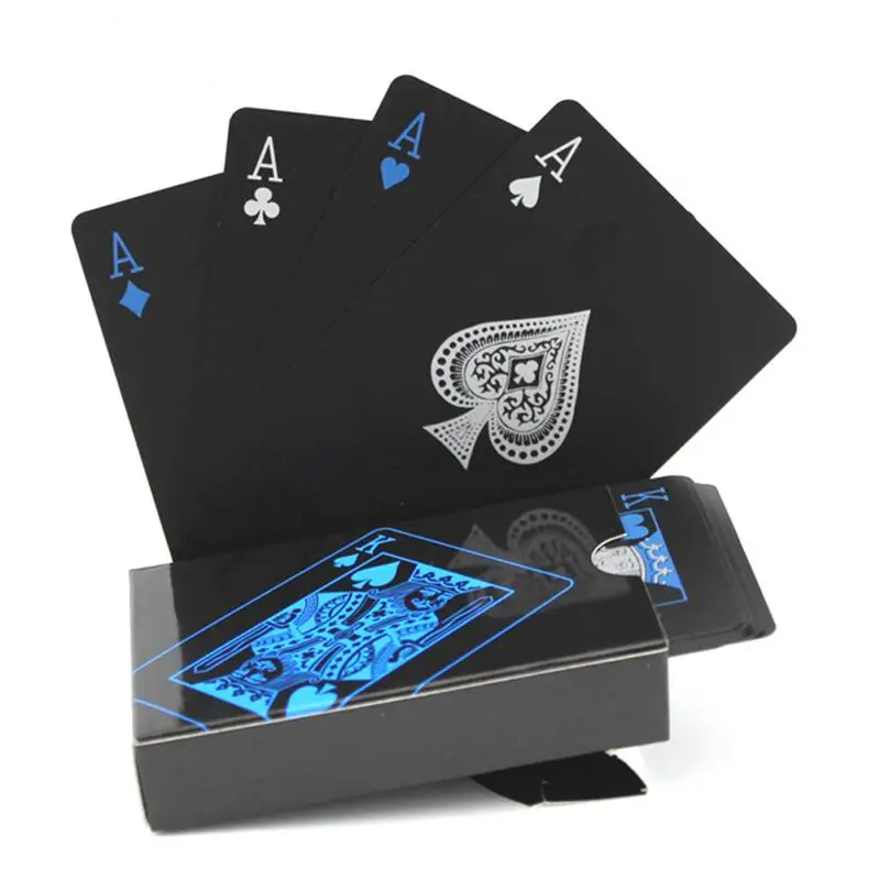 Nepremokavé Poker Plastové Magic Karty, Hracie Karty, Poker Hra Palube Kreatívny Darček Odolné Pokrového Stola Hru, Hrá Karty