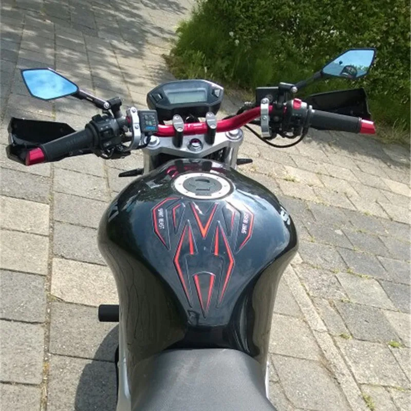 Newbee Reflexné 3D Motocykel Nálepky Palivovej Nádrže Protector Pad Kryt Dekorácie Kotúča, pre Honda KTM Yamaha Kawasaki Suzuki