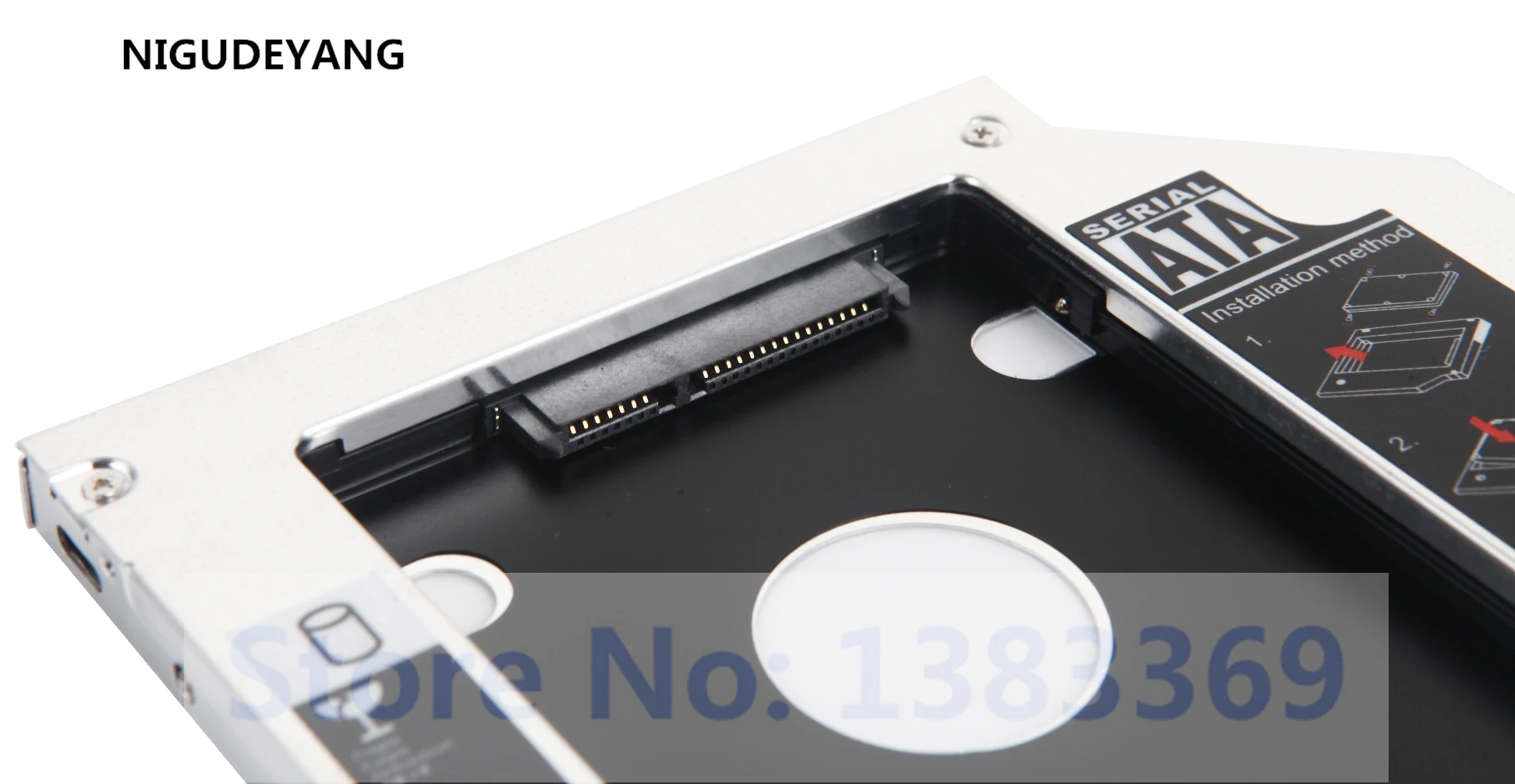 NIGUDEYANG 2. SATA HD SSD Pevný Disk Caddy Adaptér pre Acer Aspire E1-510 E1-570 E1-570 G V3-575T-7008 DA8A6SH GUA0N DVD ODD