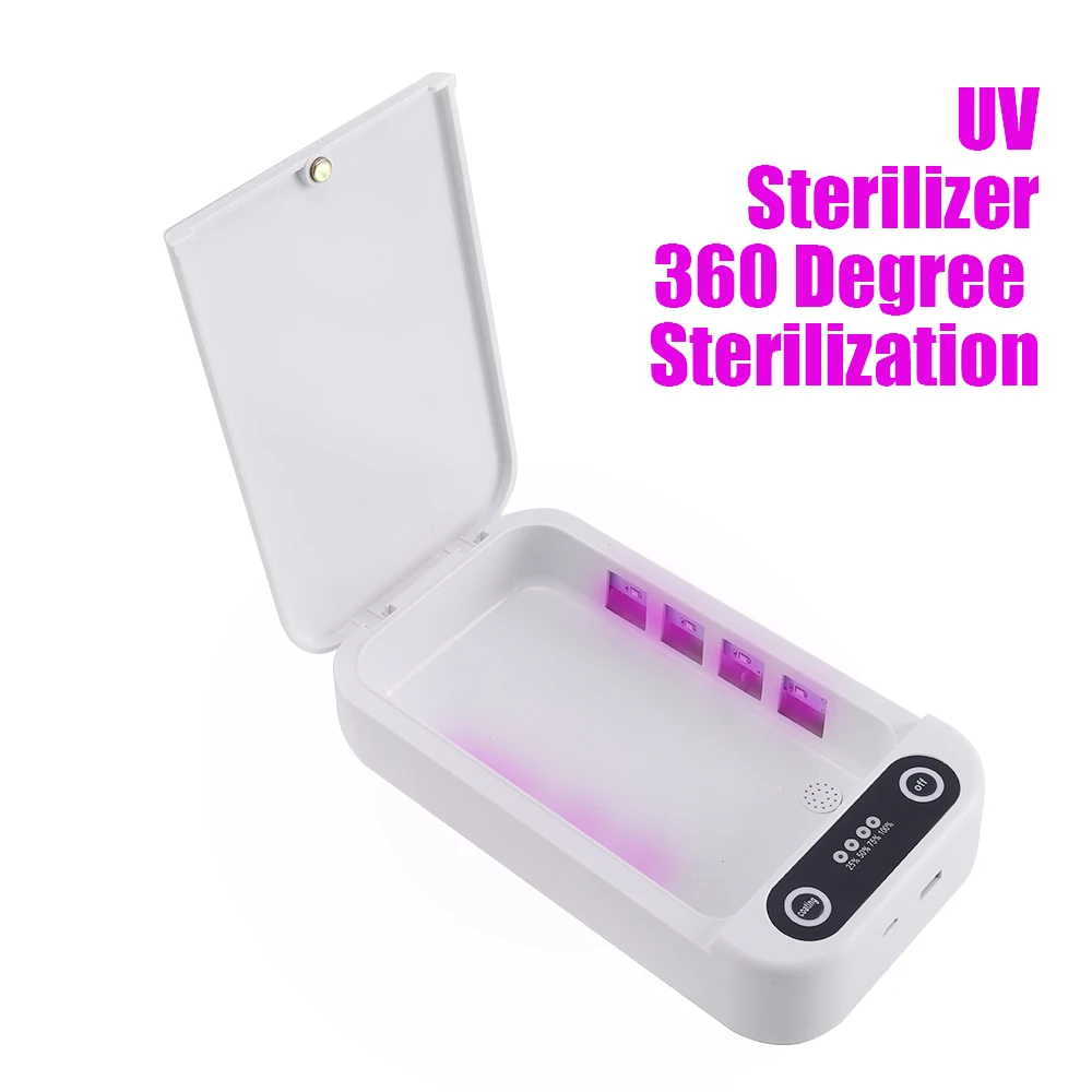 NIUXILIFE 2 in1 UV Steriliser Sterilizátor Box UVC Sterilizačné Zariadenie, Uv Dezinfekcia na Tvár Masku Šperky Moblie