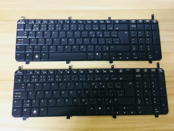Nová klávesnica pre HP HDX18 HDX X18 Pavilón dv8-1000 dv8-1200 dv8-1100 UK/IRISH/US/KÓREJČINA/KANADSKÁ FRANCÚZŠTINA/TURECKÝCH