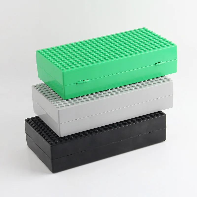 NOVÉ Bloky Úložný Box Kompatibilný S Multifunkčné box Stavebné kamene, Tehly základná doska Hračky pre Deti Darček