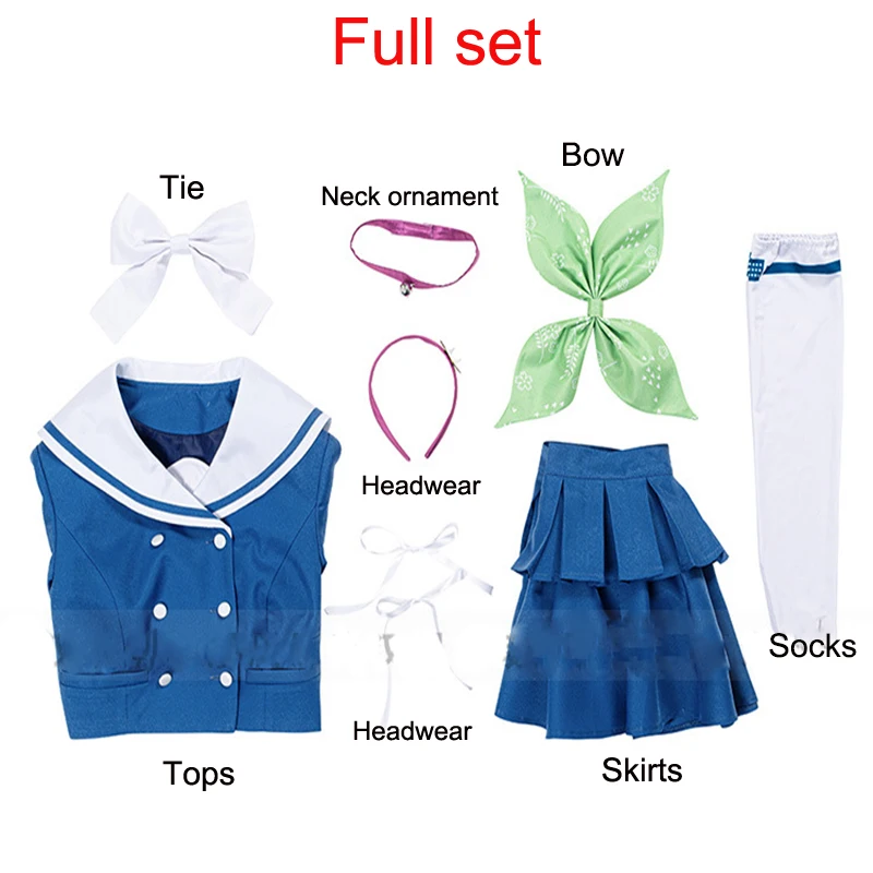 Nové Danganronpa V3 Chabashira Tenko Cosplay Kostým Japonskej Hry Sailor Jednotné Farby Oblečenie, Oblečenie