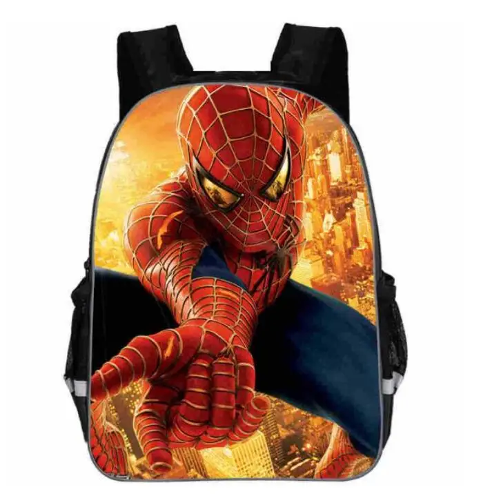 Nové Kreslené Spiderman Školské Tašky Pre Chlapca, Dievča Roztomilé anime 3D Tlač Bežné Školský Batoh Deti Bookbags Laptop Taška