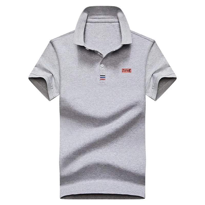 Nové Muži Polo Tričko Pánske Pevné Polo Shirts Camisa Mužov Bežné 95% Bavlna Tričko Homme 4XL Plus Veľkosť Podniku Mužov Topy Tees