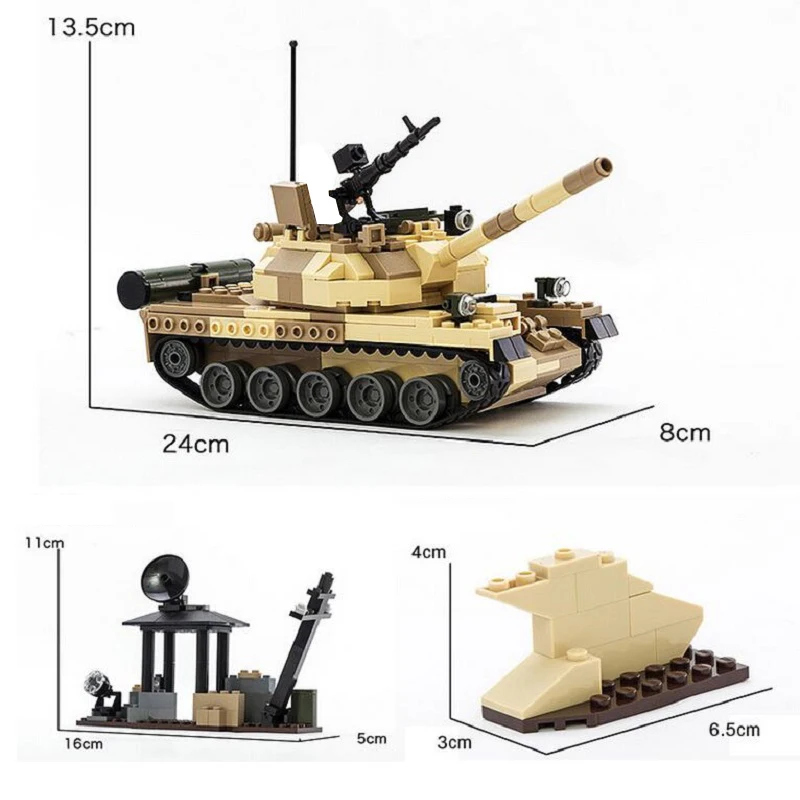 Nové Vojenské Stavebné Bloky Vojny Zbraň Ozbrojených T-62 Nádrže Model Tehál, Blokov, Hračky pre Deti Vianočné Darčeky