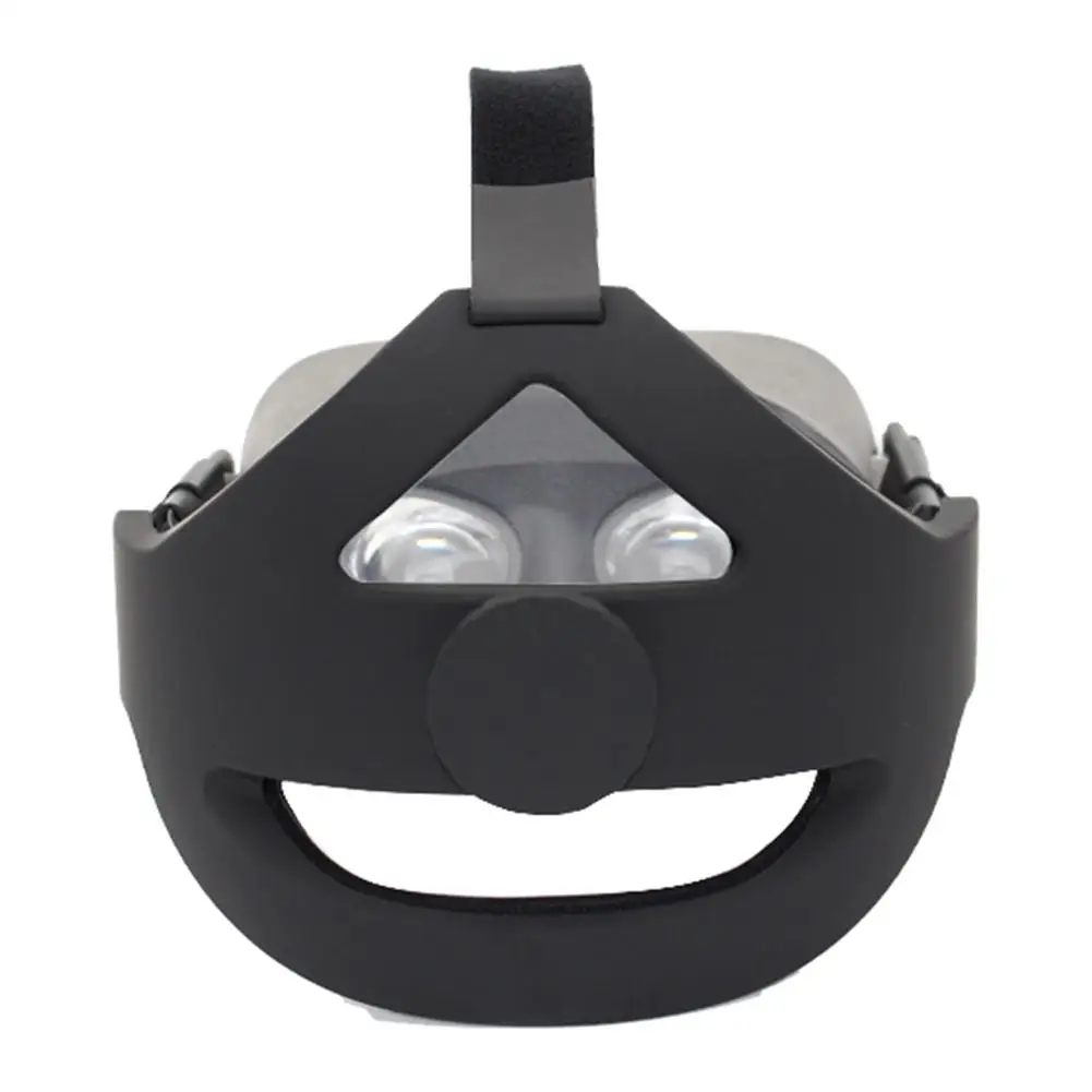 Nové VR Headset Hlavu Pás hlavový most Pre Oculus Quest VR Helmy, Nastaviteľný Kožený Pásik Hlavy Znížiť Vedúci Tlak AR Príslušenstvo