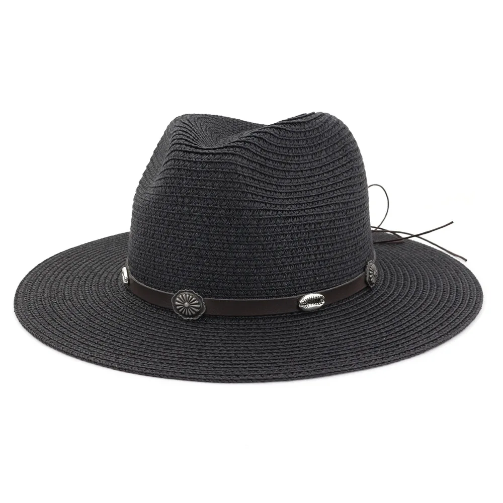 Nový muž British vietor, slnko klobúk letný klobúk osobné jazz slamený klobúk slnko čiapky pre mužov HA86