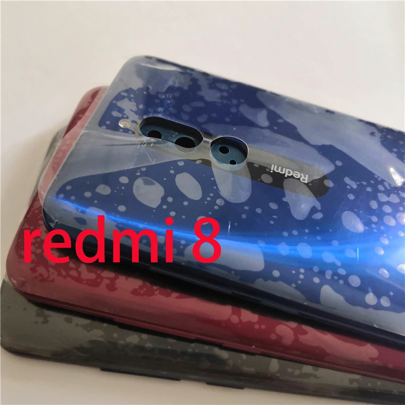 Nový Zadný Kryt Batérie Dvere Prípade Bývania Nahradenie Sklo objektívu Časť pre Xiao Redmi 8 Redmi 8A Redmi Poznámka 8