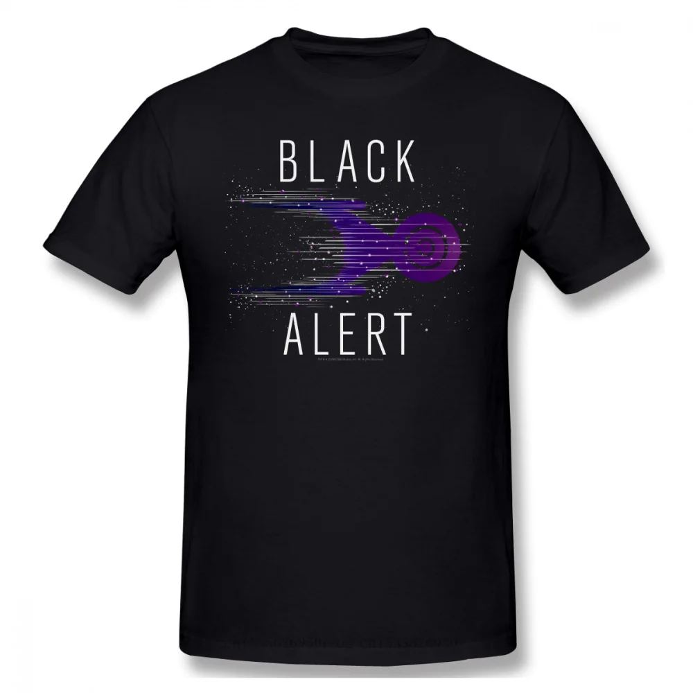 Objav Black Upozornenie Loď Priestor Vyplniť Pohodlie Oblečenie Cool Dizajn, Star Trek Vedy FictionTV Série Bavlna Muži T-Shirt