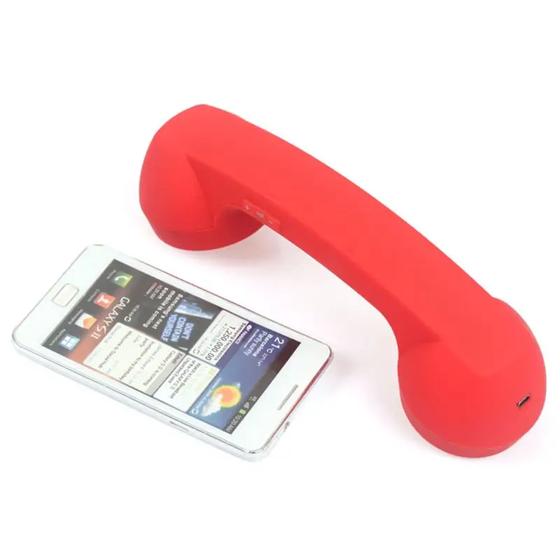OOTDTY Bezdrôtové Bluetooth 2.0 Retro Telefónne Slúchadlo Prijímač Slúchadlo pre Telefónny Hovor 63HD