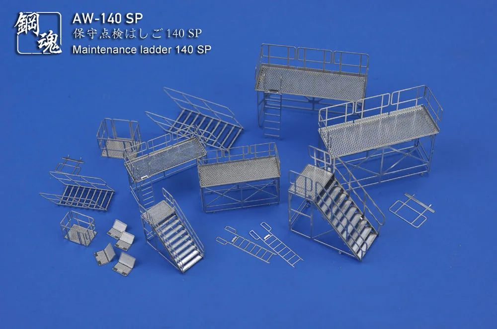 Opravy Príslušenstva, Opravy stanice+Údržba rebrík, Kovový Leptanie List vhodný Pre Gundam Scény AW-140/AW-140SP Modelovanie Upgrade Kit