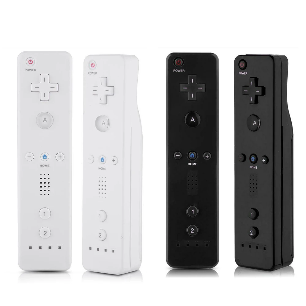 Originálne Čierna/Biela Plný Nastaviť Rukoväť púzdro Kryt pre Nintend Wii Hornej Dolnej Rukoväť Shell Celý Set Tlačidlo Pre Wii Remote