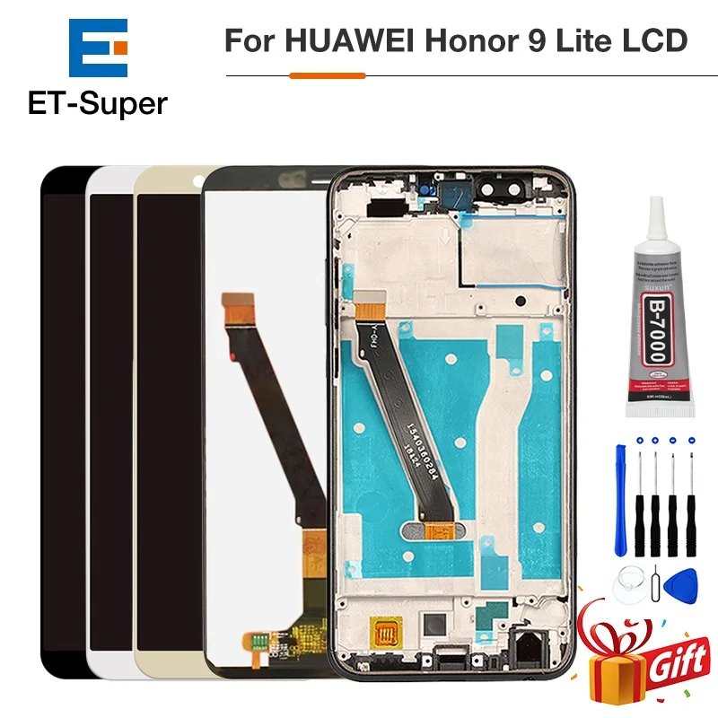 Originálny Displej Pre Huawei Honor 9 lite LCD Dotykový Displej Česť 9 Mládeže Edtion LCD Digitalizátorom. Montáž Rámu+Lepidlo+Nástroje