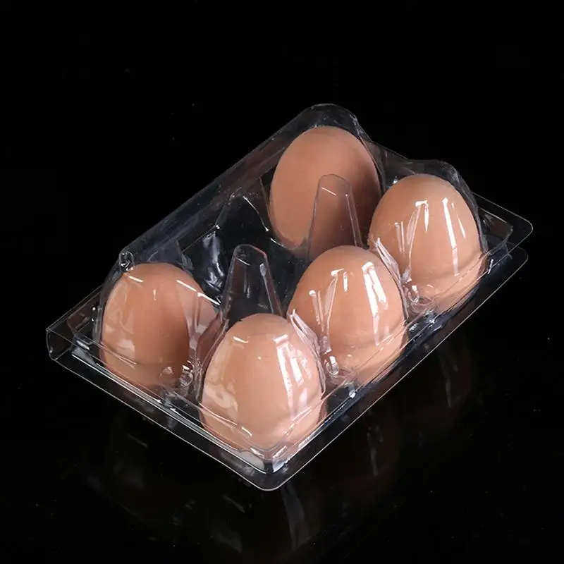 OUNONA 12PCS 6 Mriežky Vajcia Úložný Box Plastový Priehľadný Držiak na Vajcia Prípade Chladničke Vajcia Ochrany Box Pre Vonkajšie Piknik