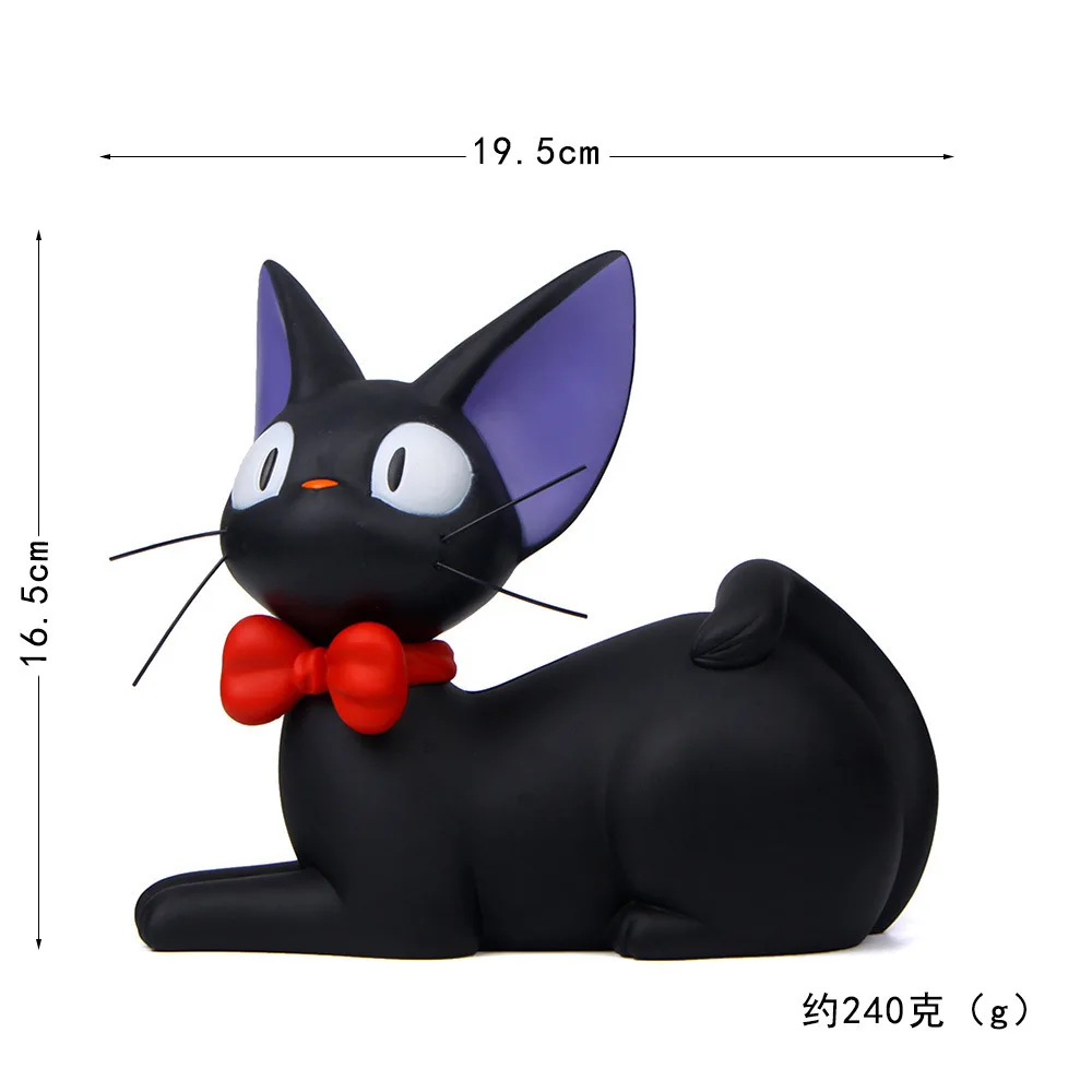 Plastové Cute Cat Prasiatko Black Cat Jiji Peniaze, Mince Bezpečné Uloženie Box Peniaze Boxy Deti Banka Ploche Dekorácie Remesiel Darček