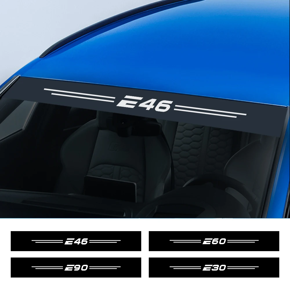 Pre BMW E46 E39 E90 E91 E60 E36 E92 E30 E34 E70 E87 Auto Predné, Zadné Sklo Nálepky Styling Automobil, Auto Tuning Doplnky