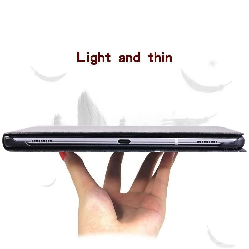 Pre Huawei MediaPad T3 8.0/T3 10 9.6 /T5 10 M5 Lite/M5 10.8 Kožené Stojan Tabletu Kryt-Flag Stojan tabletu Prípade Pre Česť Hrať Pad