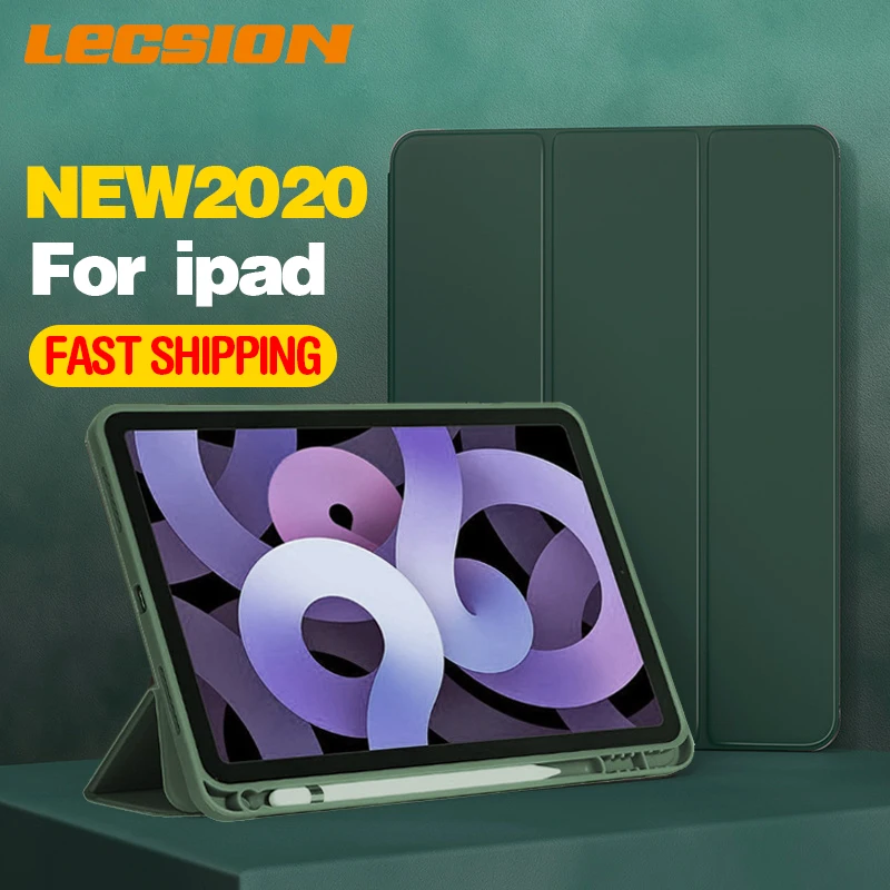 Pre ipad pro 11 prípade 2018 2020 Silikónové Mäkké Kryt Pre iPad 6. 7. 8. 10.2 generácie mini 5 vzduchu 3 Vzduchové 4 10.9 Flip Stojan Prípade