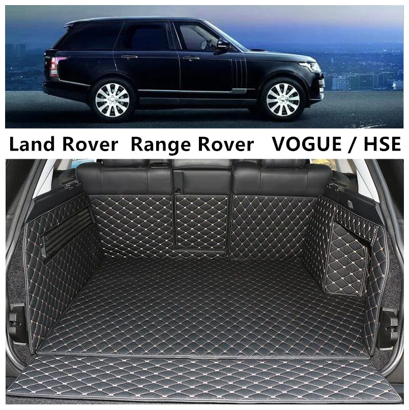 Pre Land Rover Range Rover VOGUE HSE 2013-2020 Celý Zadný Kufor Zásobník Linkovej lodnej prepravy Nákladu Mat Poschodí Chránič Nohy Podložky Podložky
