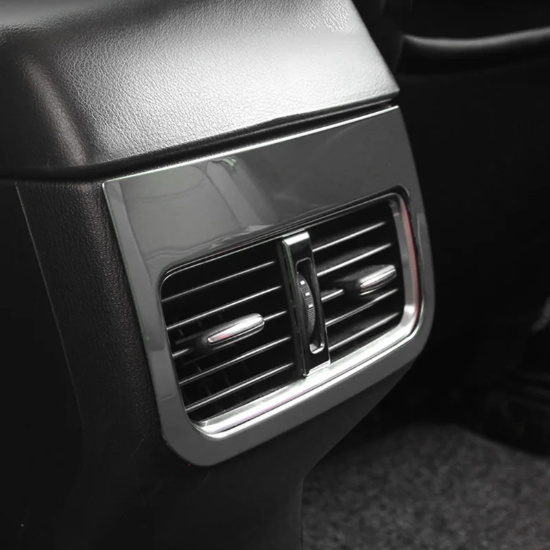 Pre Mazda CX-5 CX5 2017 2018 2019 KF Auto Zadnej Konzole Centrum klimatizácia Ventilačné Zásuvky Rám, Kryt Výbava Nálepky Styling