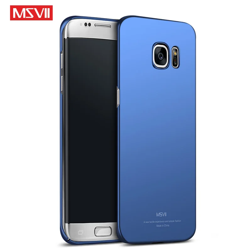 Pre Samsung Galaxy S7 Okraji Prípade MSVII Luxusné Slim Prípadoch Pre Samsung Galaxy S 7 Okraj Pre Galaxy S7 Kryt Pevný Telefón Prípade Bývania