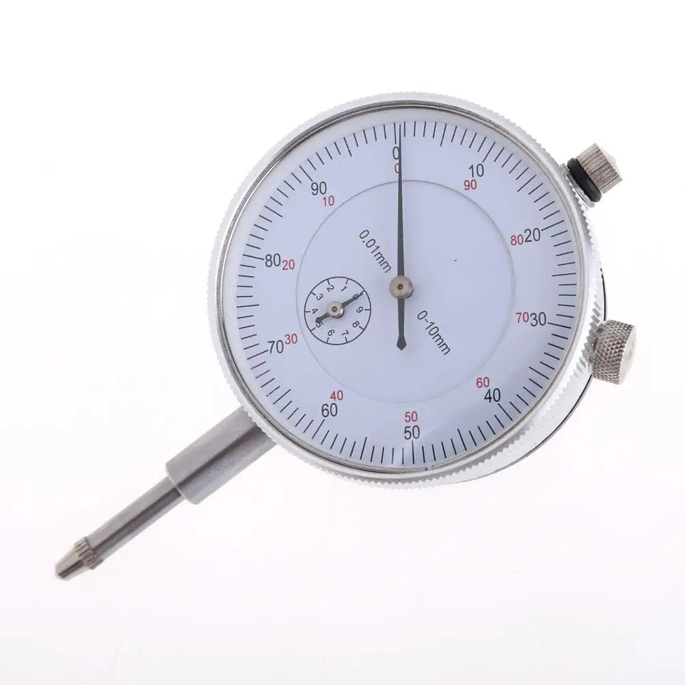 Presnosťou 0.01 mm Dial Indikátor Rozchod 0-10 mm Meter Presné 0.01 mm Rozlíšenie Indikátor Rozchod mesure nástroj Nástroj dial rozchod
