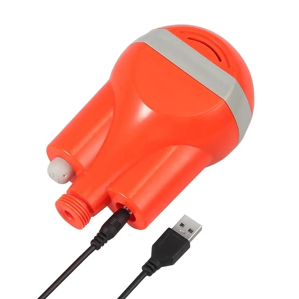 Proster USB Nabíjateľné Sprcha Ručné Auta Outdoor Camping Kúpanie sa zabránilo pohybu jednotlivých častí Sprcha Malé Trysky Zrážok Vaňa Nástroj, Oranžová, Modrá