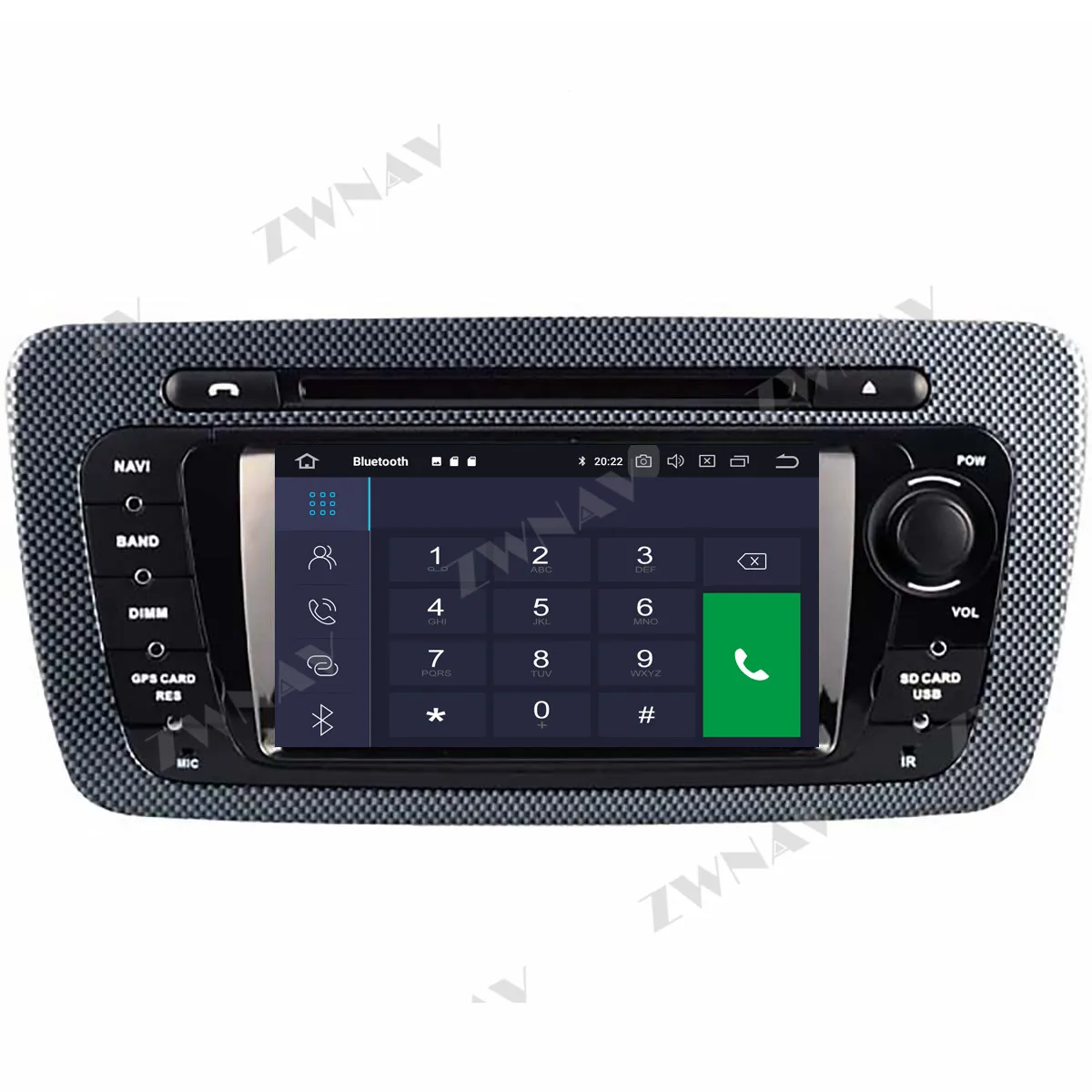 PX6 4+64 G Android 10.0 Auto Multimediálny Prehrávač Pre Seat Ibiza 2009 2010-2013 auta GPS Rolovač navi Rádio stereo Dotykový displej vedúci jednotky