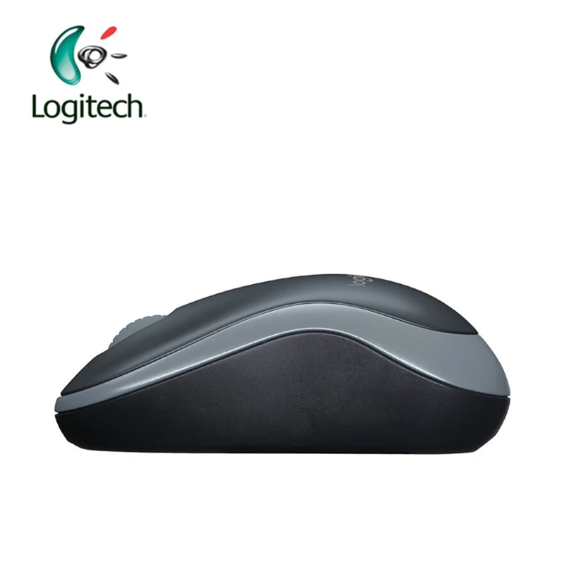 Pôvodné Logitech M185 Bezdrôtový Symetrický Dizajn Myš s USB Nano Prijímač Podpora Linux Oficiálne Test pre Windows, Mac OS