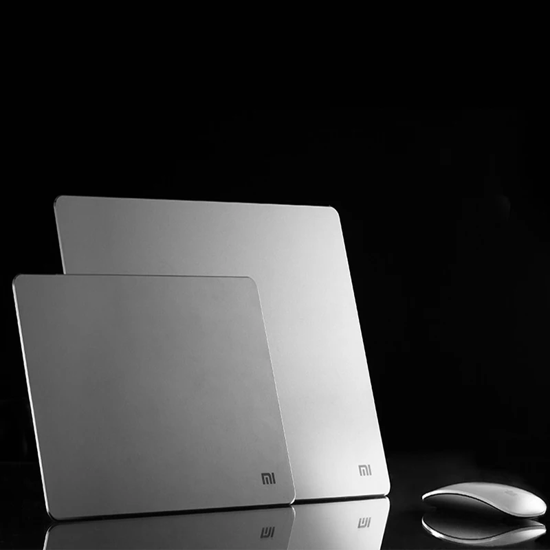 Pôvodný Xiao Kovová Podložka pod Myš veľké Gaming Mouse Mat čistý Kov Mousepad Luxusné Slim Hliníkové PC Počítačová myš Podložky protišmykových