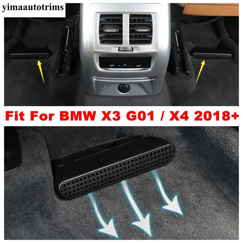 Sedadlo Nižšie Tepla Podlahy, klimatizácia Ventilačné Potrubia Zásuvky Mriežka Kryt Výbava Príslušenstvo vhodné Pre BMW X3 G01 / X4 2018 2019 2020 2021