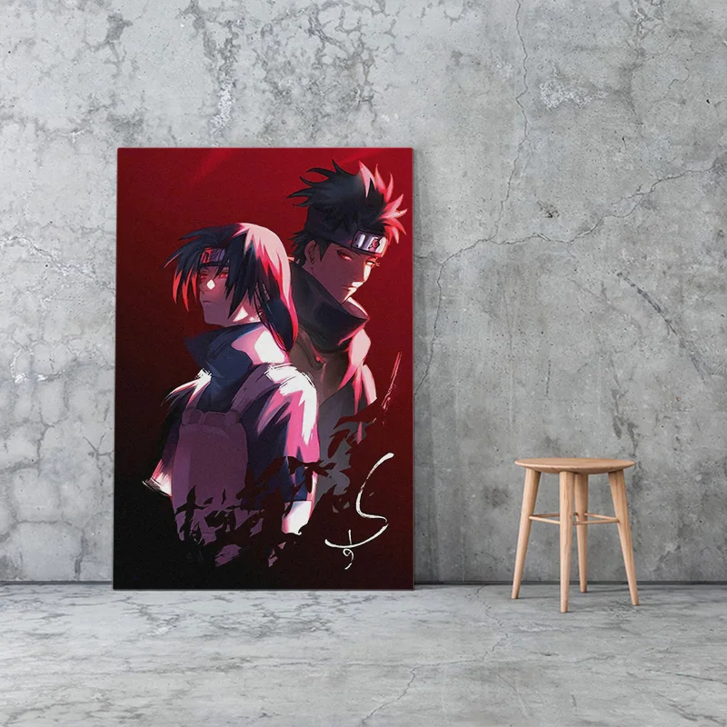 Shisui Itachi Uchiha anime plátno maľba dekorácií na stenu umenie fotografie spálňa štúdia domov obývacia izba dekorácie vytlačí plagát