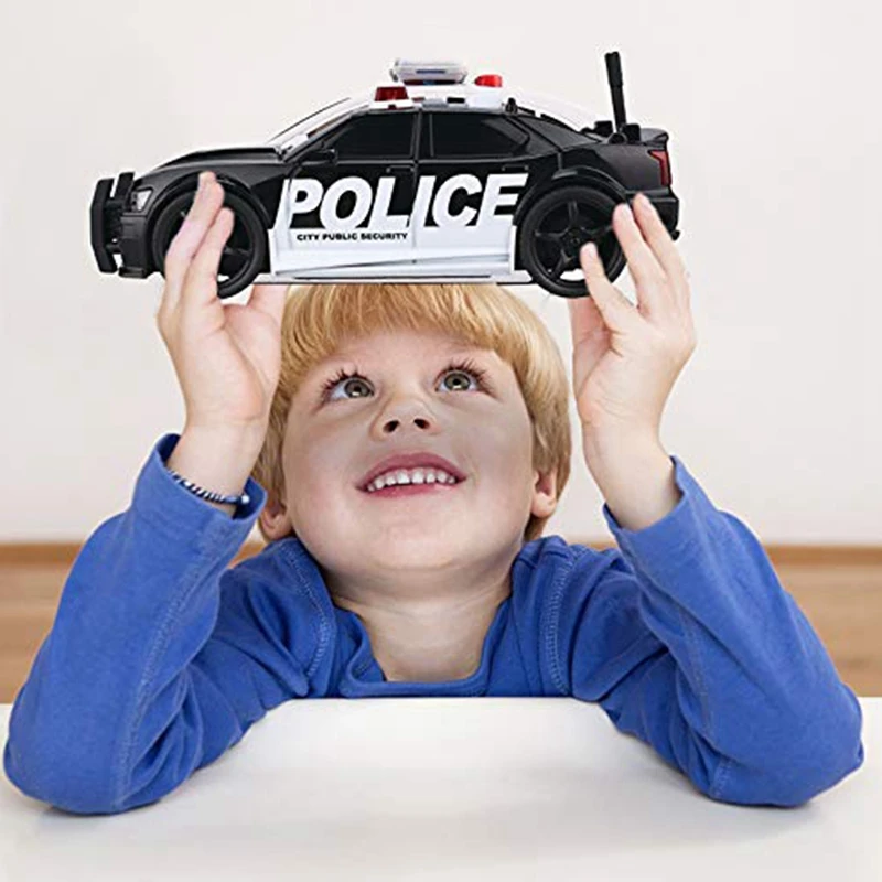 Simulácia Policajné Auto Hračka Snahe Zachrániť Vehical Model so Zvukom a Svetlom ,Najlepší Darček pre Deti, Chlapci a Dievčatá