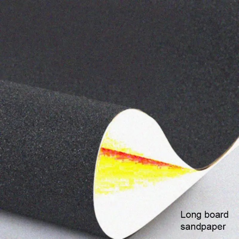 Skateboard brúsny papier PVC Profesionálne Black Skateboard Palube brúsneho papiera Pre Soklová Doska Longboarding Viskózna Silné