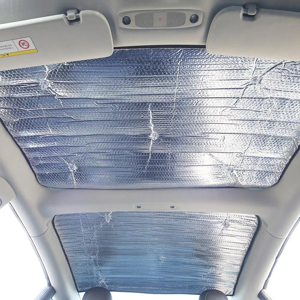 Slnečník pre Tesla Model 3 Predné Zadné Okná čelné Sklo strešné okno Hliníkovou fóliou EVA slnečník Proti UV Chránené Model 3 Tri