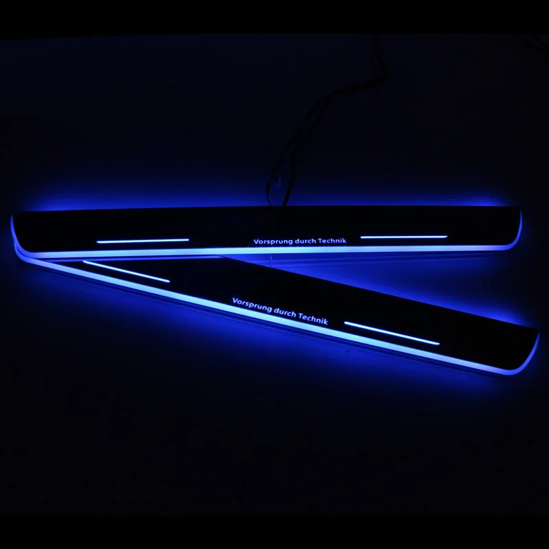 SNCN LED Auto Šúchať Doska Výbava Pedál Dvere Prahu Dráhy Pohybujúcich Vitajte Svetlo Pre Audi A1, A3, S3 Sedan 2016 Príslušenstvo