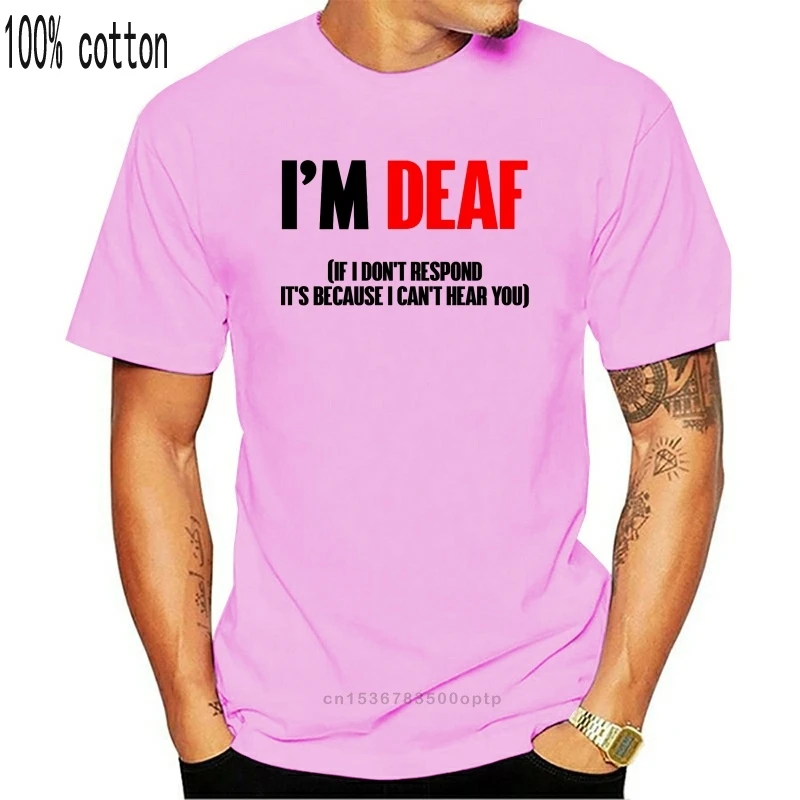 Som hluchý T shirt posunkovú reč nepočujúcich hluchota n.m americkej znakovej reči nyle dimarco strata sluchu zdravotného postihnutia