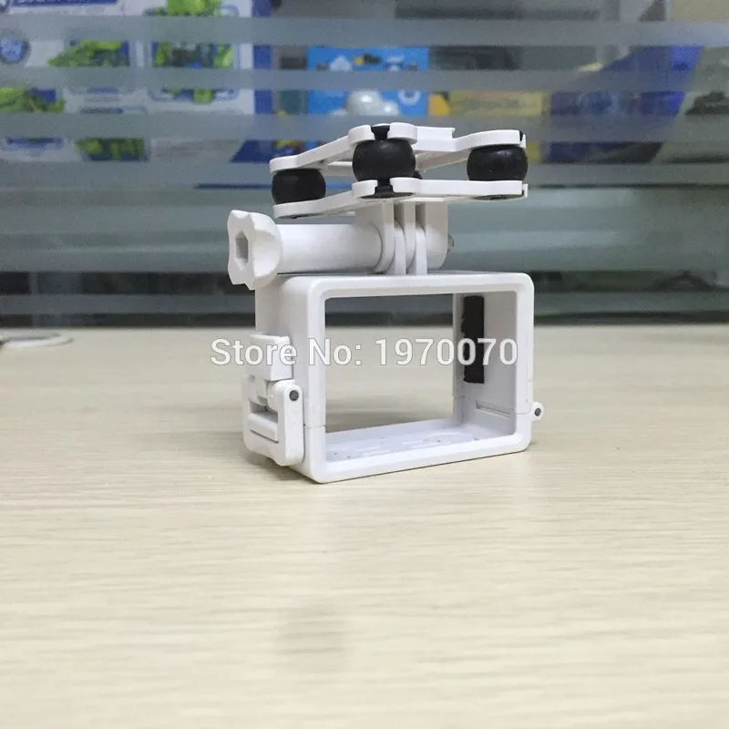 Stabilné Gimbal Rám Držiaka pre Gopro Xiaoyi Sjcam Kamera vhodné pre Drone RC quadcopter ofX8C X8W X8G X16 X21
