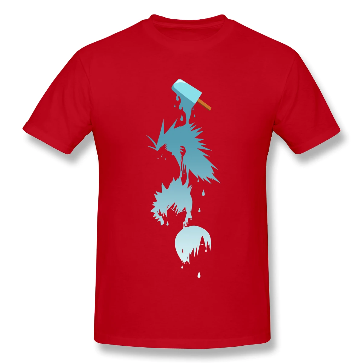 T-Shirt pre Mužov, Morská Soľ Trio Bavlna Kingdom Hearts T Shirt 6XL Zábavné Plus Veľkosť Oblečenie